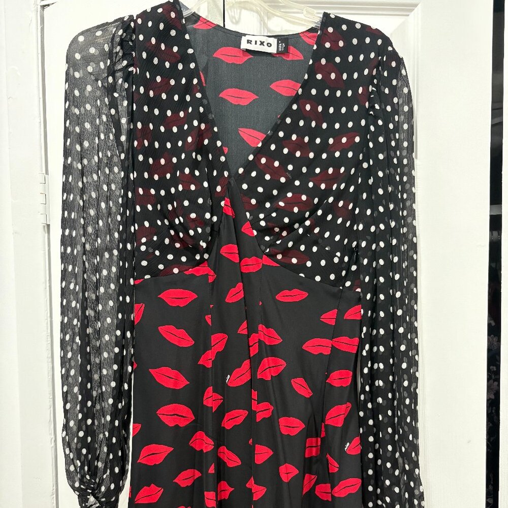 Rixo Short Cocktail Dress